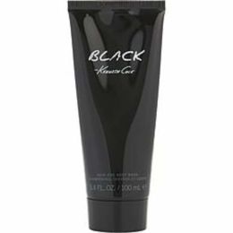 Kenneth Cole Black By Kenneth Cole Hair And Body Wash 3.4 Oz For Men